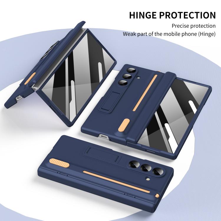 For Galaxy Z Fold8 Ultra 5G Jinghong Foldable Holder Hinge Shockproof Phone Case with Pen