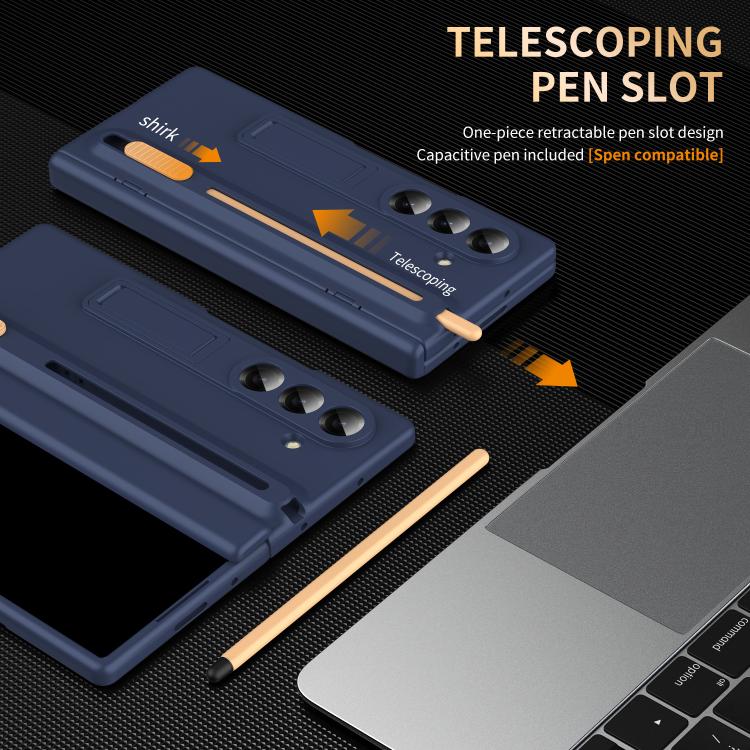 For Galaxy Z Fold8 Ultra 5G Jinghong Foldable Holder Hinge Shockproof Phone Case with Pen