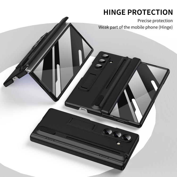 For Galaxy Z Fold8 Ultra 5G Jinghong Foldable Holder Hinge Shockproof Phone Case with Pen