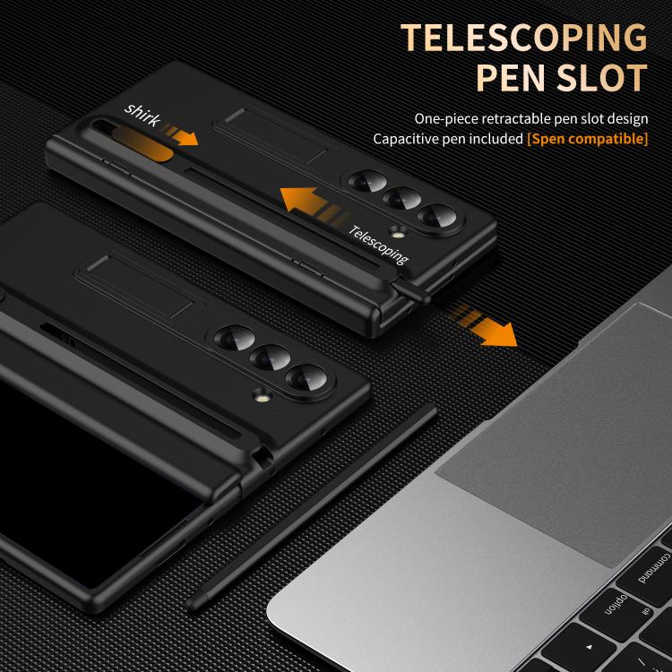 For Galaxy Z Fold8 Ultra 5G Jinghong Foldable Holder Hinge Shockproof Phone Case with Pen
