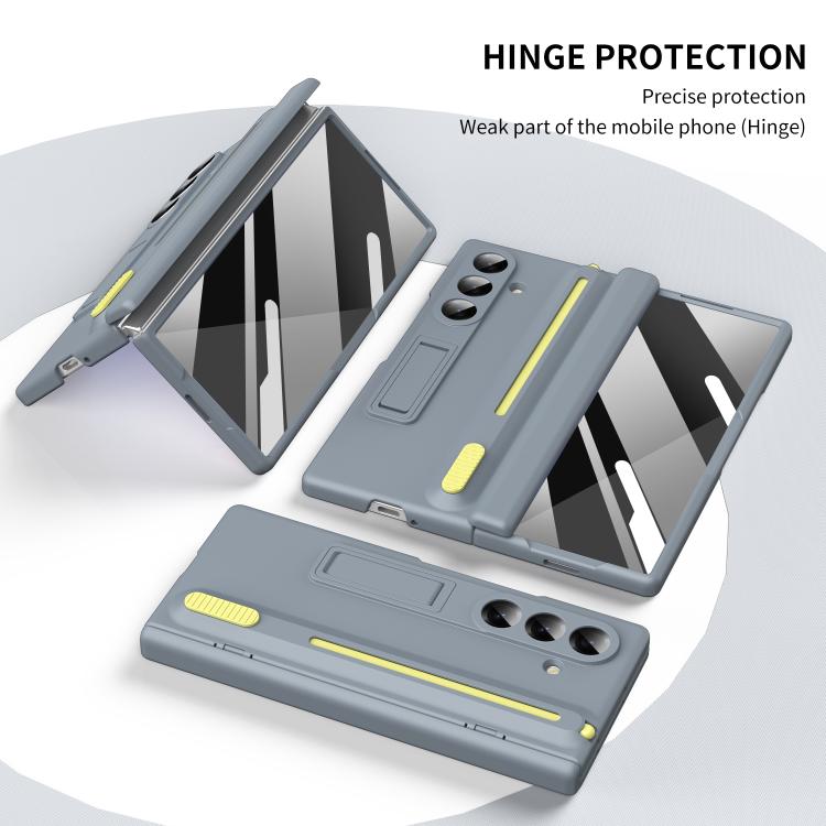For Galaxy Z Fold8 Ultra 5G Jinghong Foldable Holder Hinge Shockproof Phone Case with Pen