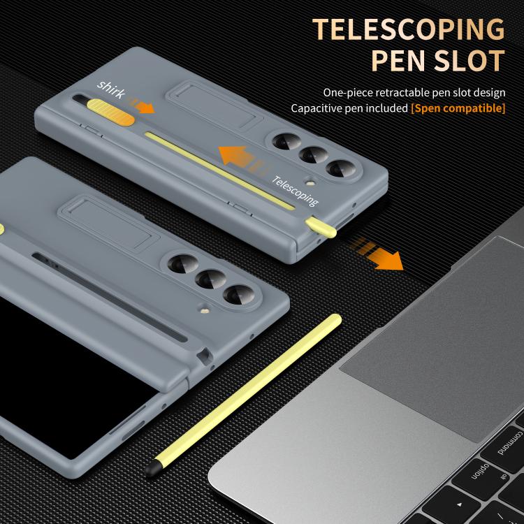 For Galaxy Z Fold8 Ultra 5G Jinghong Foldable Holder Hinge Shockproof Phone Case with Pen