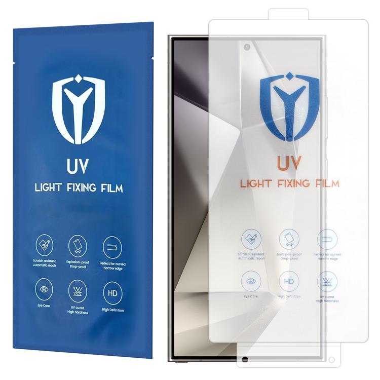 For Galaxy S24 Ultra 5G Ultra-Thin Full-Screen Coverage Full Glue HD UV Curing Film