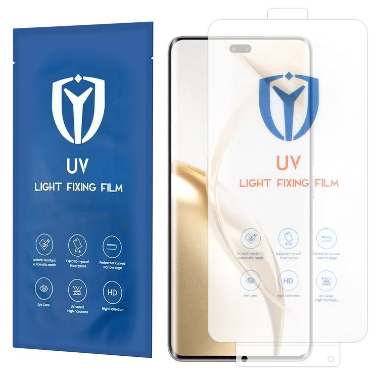 For Honor 200 Pro Ultra-Thin Full-Screen Coverage Full Glue HD UV Curing Film