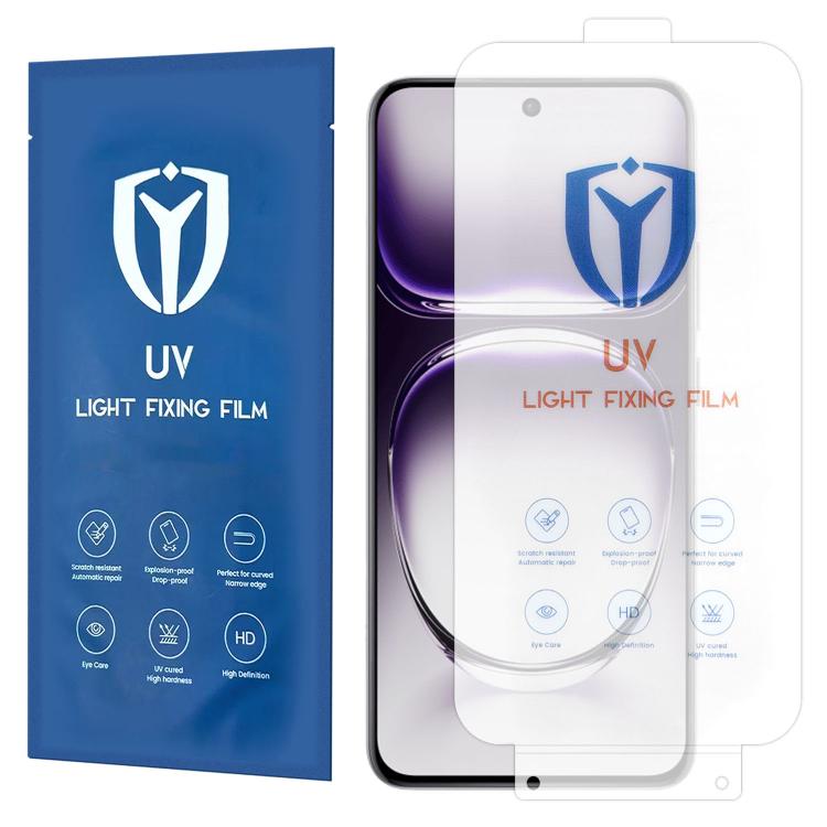 For OPPO Reno12 Global Ultra-Thin Full-Screen Coverage Full Glue HD UV Curing Film