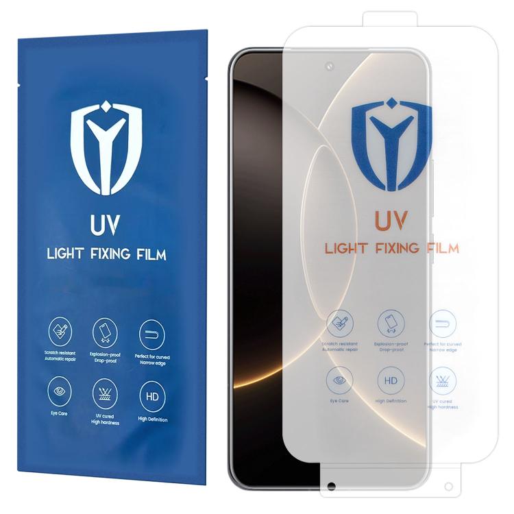 For Xiaomi 15S Pro Ultra-Thin Full-Screen Coverage Full Glue HD UV Curing Film