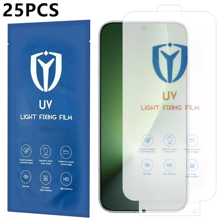 For Honor Magic8 25pcs Ultra-Thin Full-Screen Coverage Full Glue HD UV Curing Film