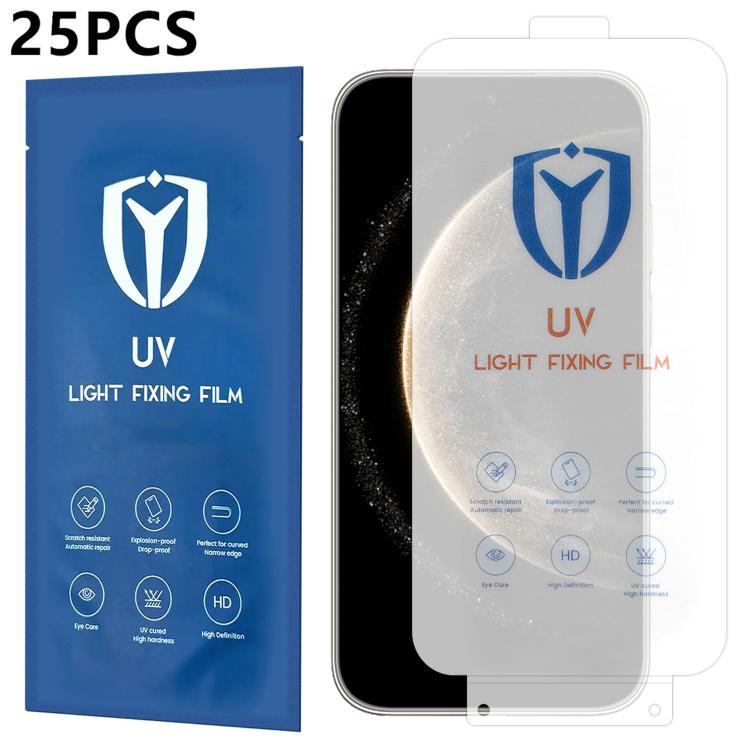 For Huawei Mate 70 Air 5G 25pcs Ultra-Thin Full-Screen Coverage Full Glue HD UV Curing Film