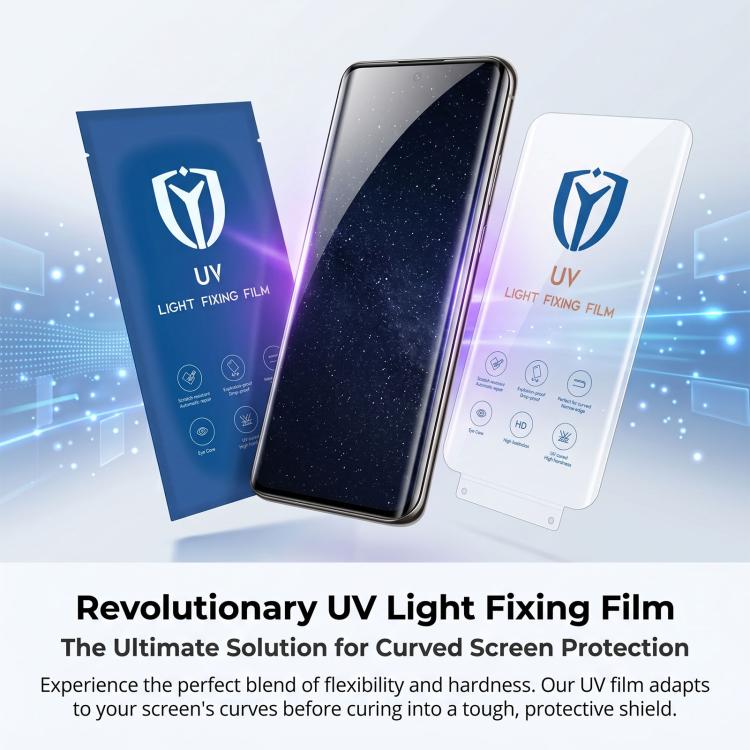 For Redmi Note 15 Pro+ 5G Global 163.3mm 25pcs Ultra-Thin Full-Screen Coverage Full Glue HD UV Curing Film