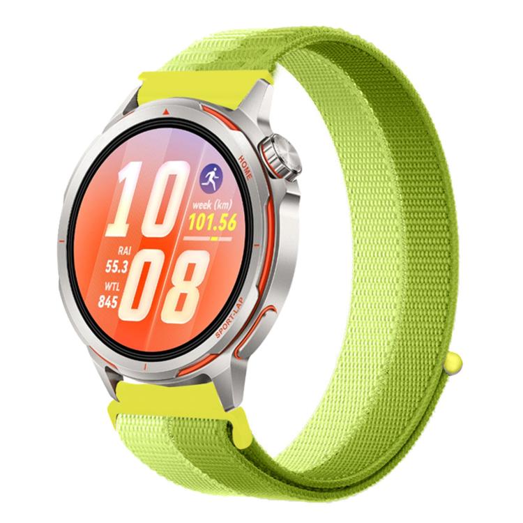 20mm Feather Yarn Stitched Nylon Loop Watch Band
