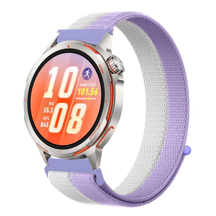 20mm Feather Yarn Stitched Nylon Loop Watch Band