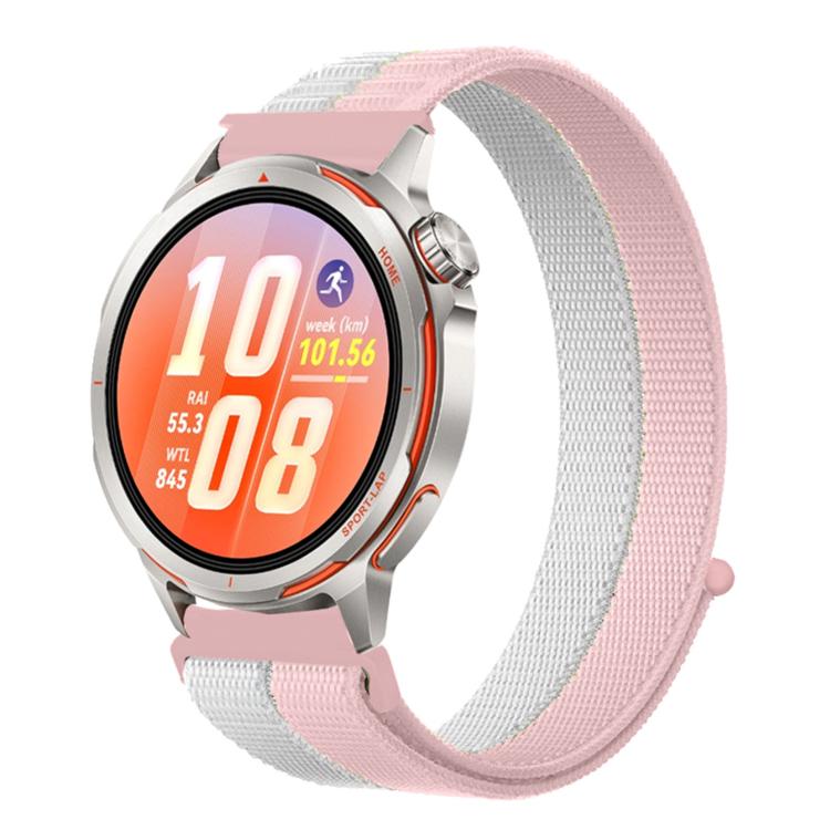20mm Feather Yarn Stitched Nylon Loop Watch Band