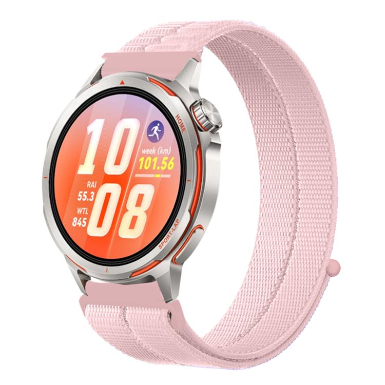 20mm Feather Yarn Stitched Nylon Loop Watch Band