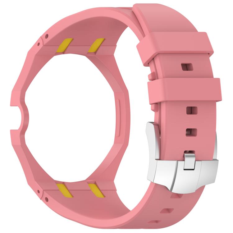 For Swatch Royal Pop / Audemars Piguet Integrated Stainless Steel Pin Buckle Silicone Watch Band