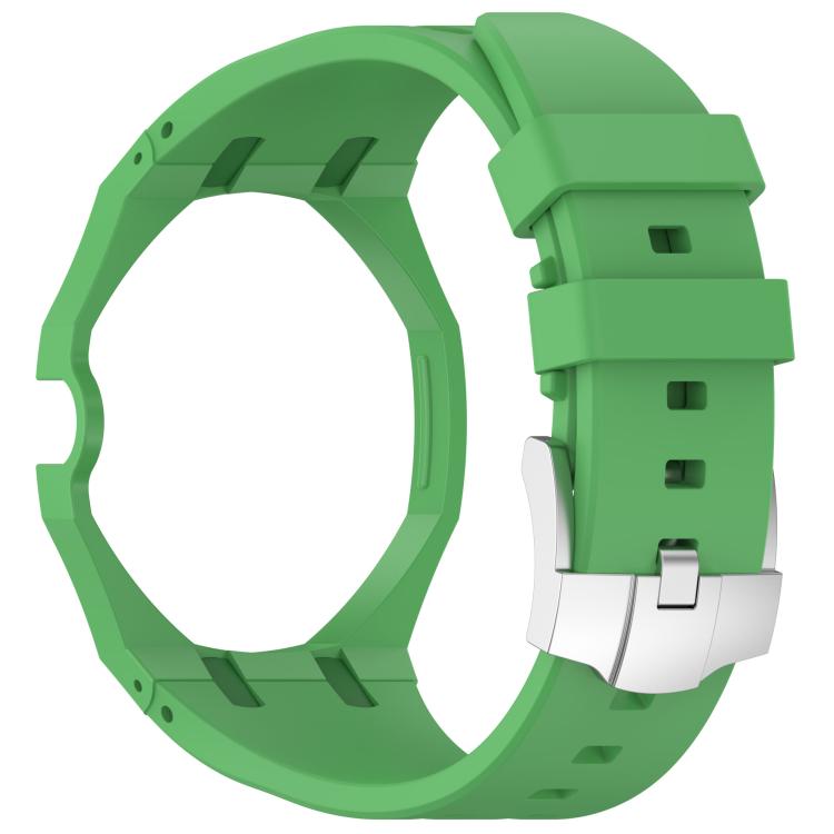 For Swatch Royal Pop / Audemars Piguet Integrated Stainless Steel Pin Buckle Silicone Watch Band