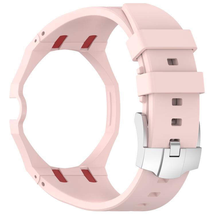 For Swatch Royal Pop / Audemars Piguet Integrated Stainless Steel Pin Buckle Silicone Watch Band