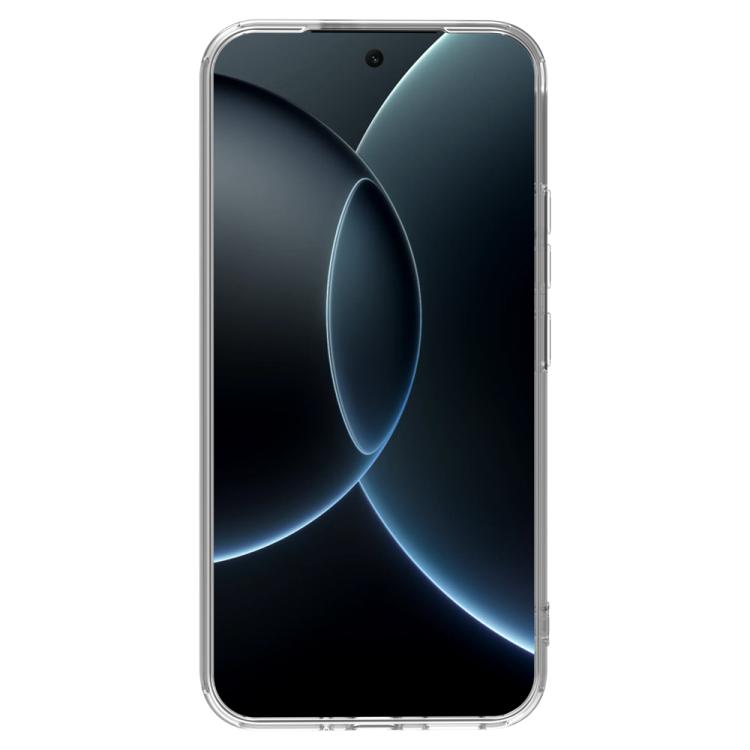 For Xiaomi 17T 5G LeReach TOC Clear Series Composite Armor TPU Acrylic Hybrid Shockproof Phone Case - Transparent