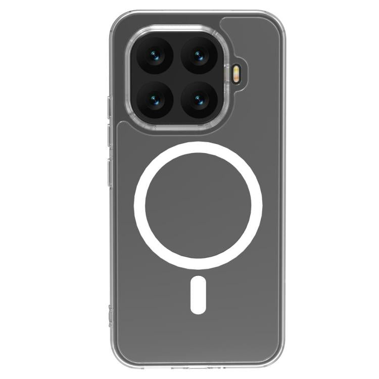 For Xiaomi 17T 5G LeReach TOC Clear Series Dual-Composite Armor TPU + Acrylic Shockproof Magnetic Phone Case - Transparent