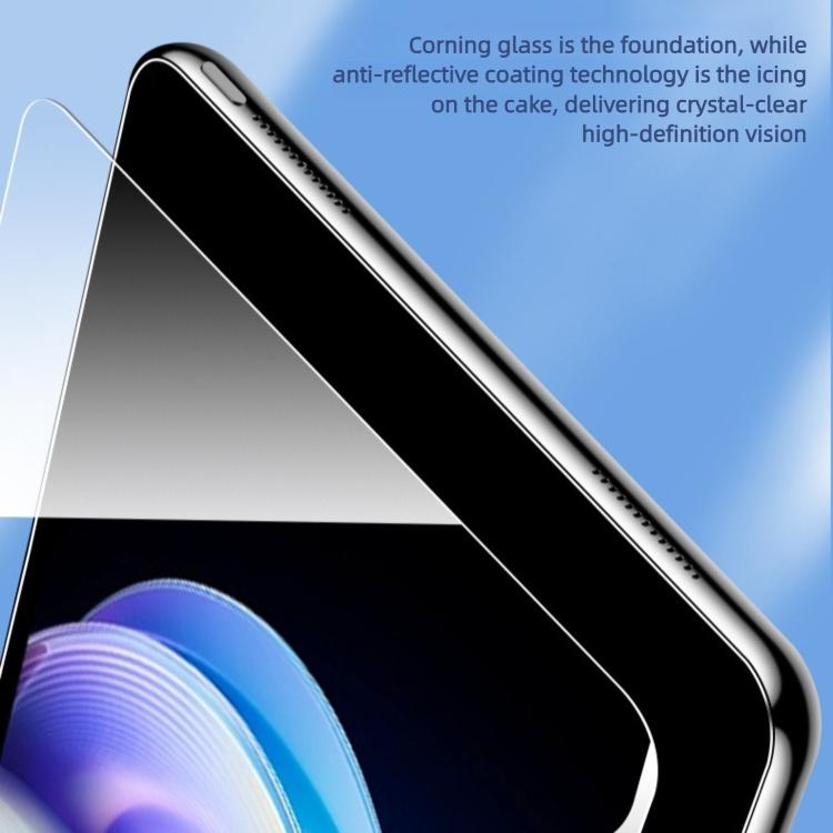 For OnePlus Pad Pro 12.1 Easy Install Box Dust-Free HD Curved Edge Anti-Fingerprint Tempered Glass Tablet Film