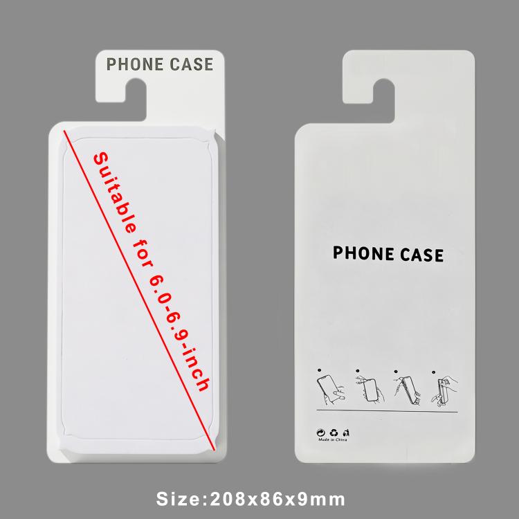100pcs Sponge One-Piece Phone Cover Back Plate Packaging Box