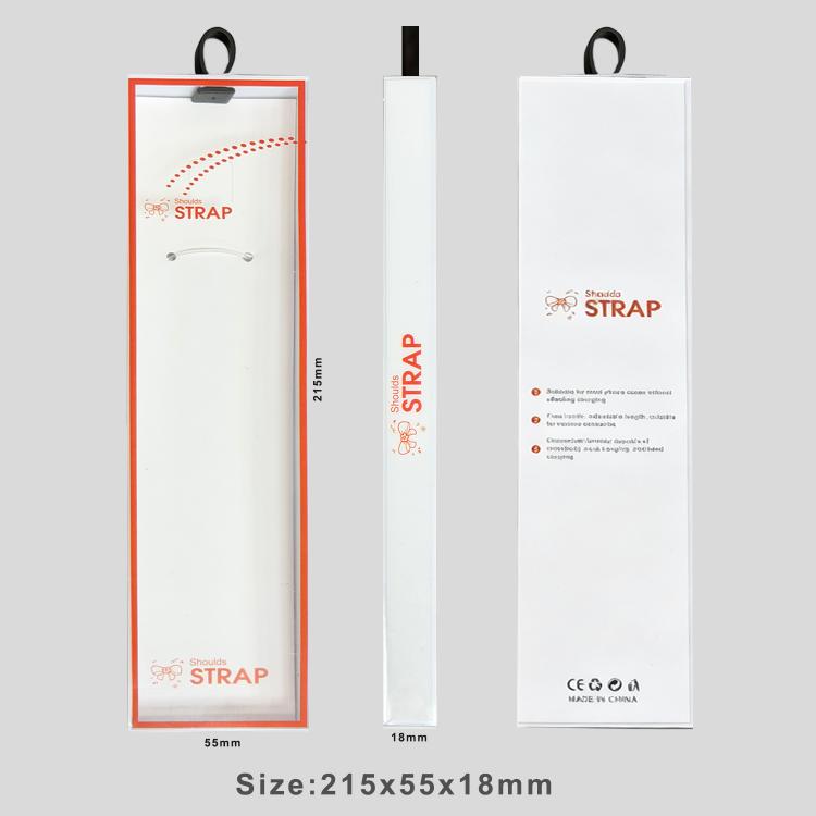 100pcs Minimalist Mobile Phone Strap Mobile Phone Lanyard Packaging Box