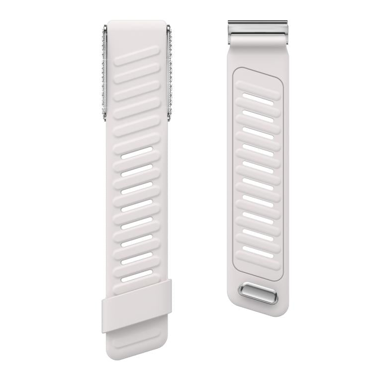 For WHOOP 5.0 Regular Full Diamond Style Two Color Silicone Watch Band