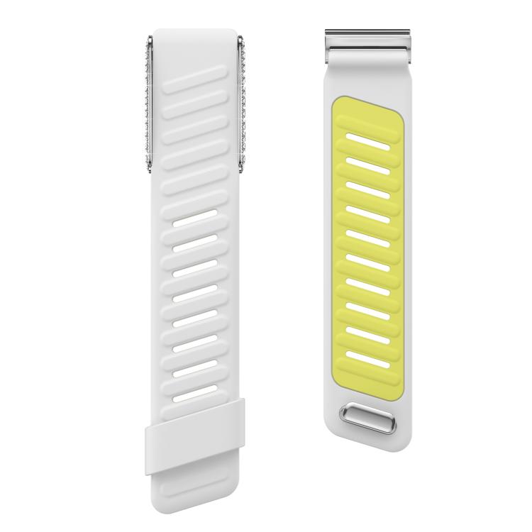 For WHOOP 5.0 Regular Full Diamond Style Two Color Silicone Watch Band