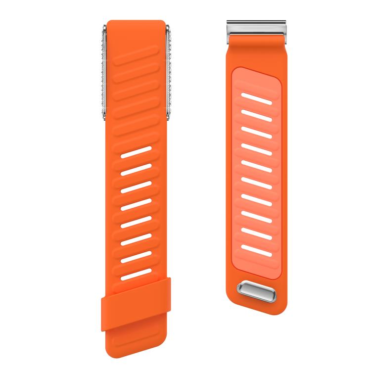 For WHOOP 5.0 Regular Full Diamond Style Two Color Silicone Watch Band