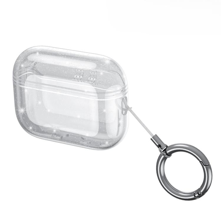 For Airpods Pro 2 Integrated High Transparency Full Coverage TPU Protective Earbuds Case
