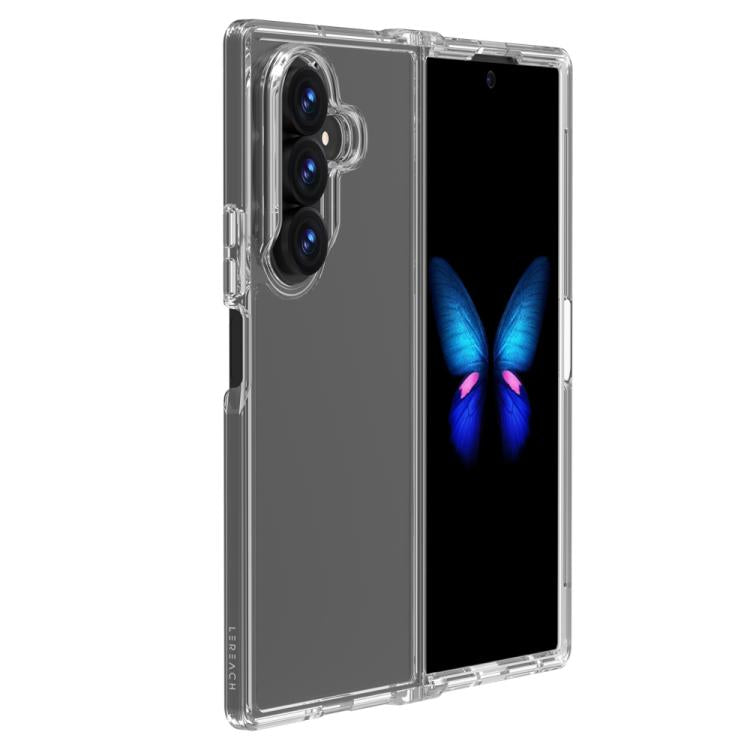 For Galaxy Z Fold8 Ultra  5G  LeReach TOC Clear Series Composite Armor TPU Acrylic Hybrid Shockproof Phone Case