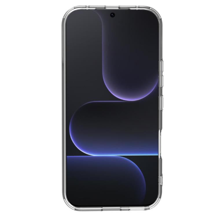 For Honor 600 Global LeReach TOC Clear Series Composite Armor TPU Acrylic Hybrid Shockproof Phone Case - Transparent
