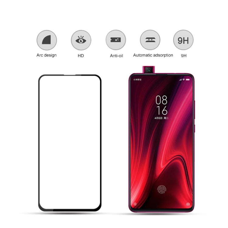 mocolo 0.33mm 9H 3D Full Glue Curved Full Screen Tempered Glass Film for Xiaomi Mi 9T