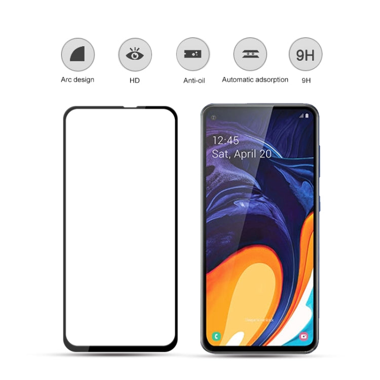 2pcs mocolo 0.33mm 9H 2.5D Full Glue Tempered Glass Film for Galaxy M40 / A60