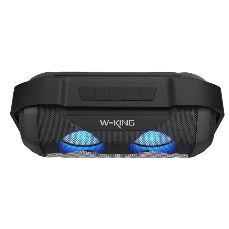 W-KING S21Outdoor Bluetooth Speaker  Waterproof IPX5 Portable Wireless Bicycle Speaker with LED Light for Mobile Phones