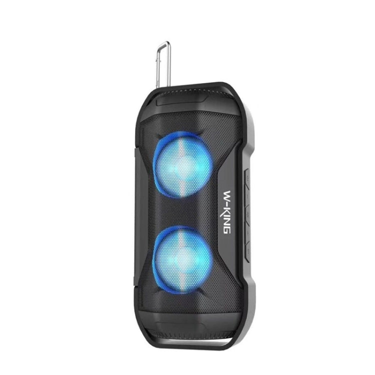 W-KING S21Outdoor Bluetooth Speaker  Waterproof IPX5 Portable Wireless Bicycle Speaker with LED Light for Mobile Phones