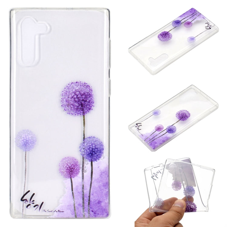 Stylish and Beautiful Pattern TPU Drop Protection Cover for Galaxy Note 10