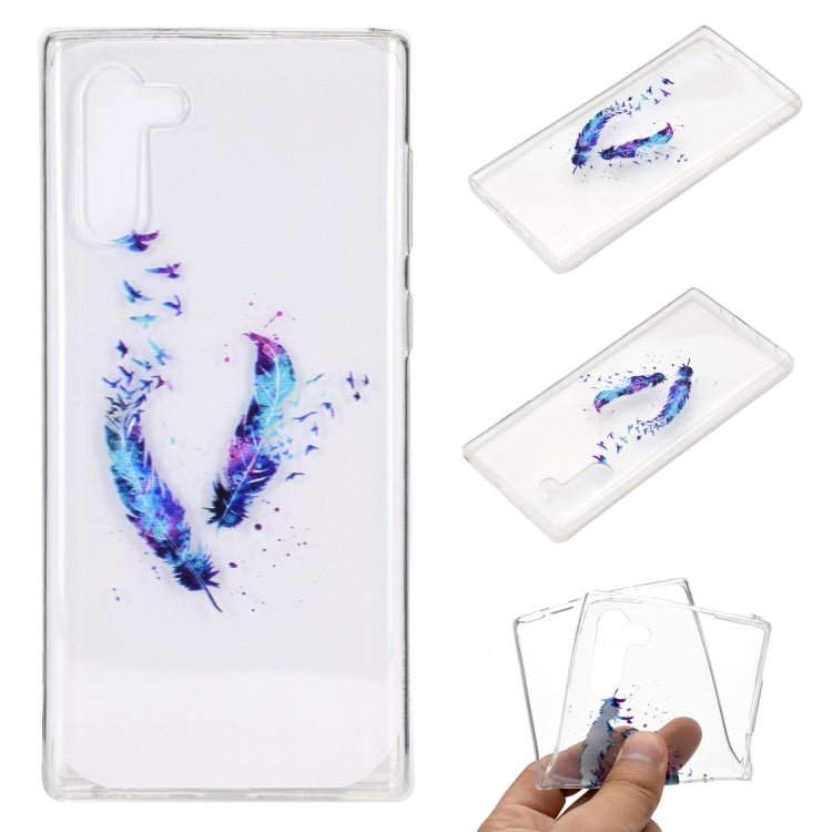 Stylish and Beautiful Pattern TPU Drop Protection Cover for Galaxy Note 10