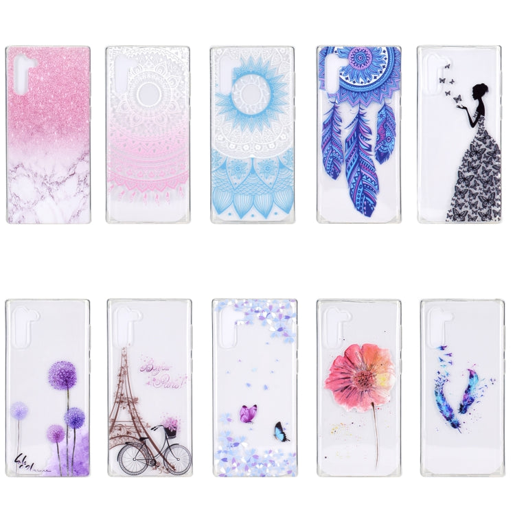 Stylish and Beautiful Pattern TPU Drop Protection Cover for Galaxy Note 10