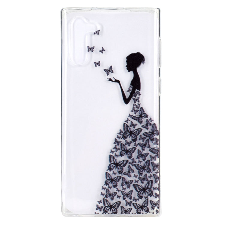 Stylish and Beautiful Pattern TPU Drop Protection Cover for Galaxy Note 10