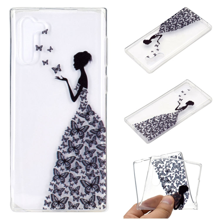 Stylish and Beautiful Pattern TPU Drop Protection Cover for Galaxy Note 10