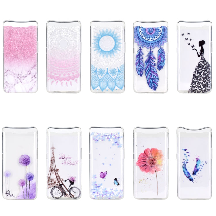 Stylish and Beautiful Pattern TPU Drop Protection Case for Galaxy A80