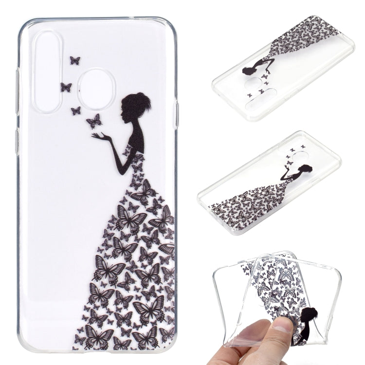 Stylish and Beautiful Pattern TPU Drop Protection Case for Galaxy M40