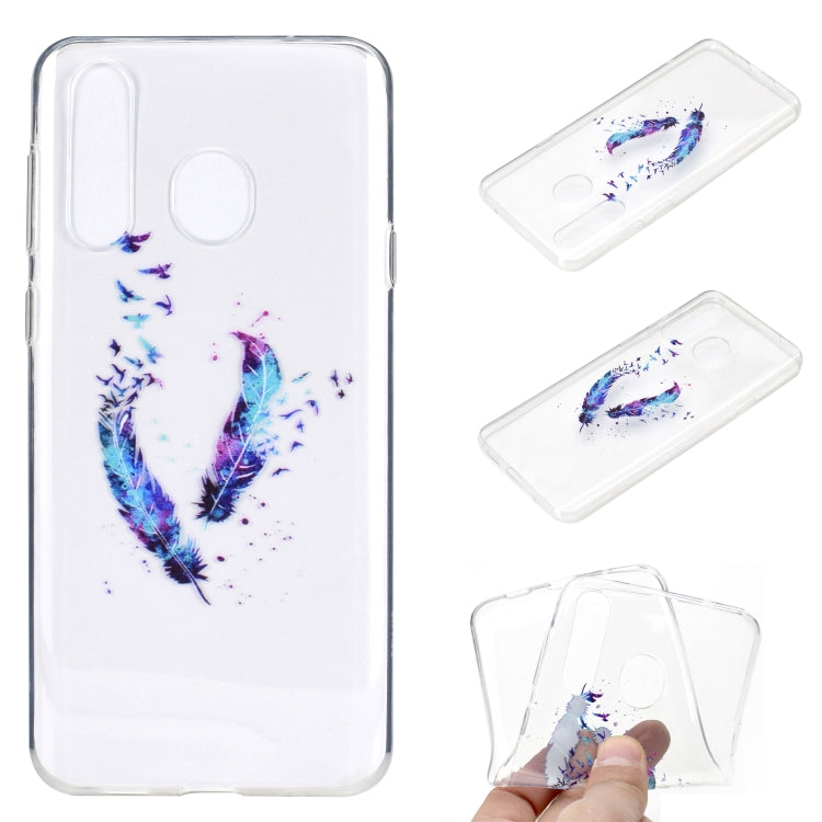 Stylish and Beautiful Pattern TPU Drop Protection Case for Galaxy M40