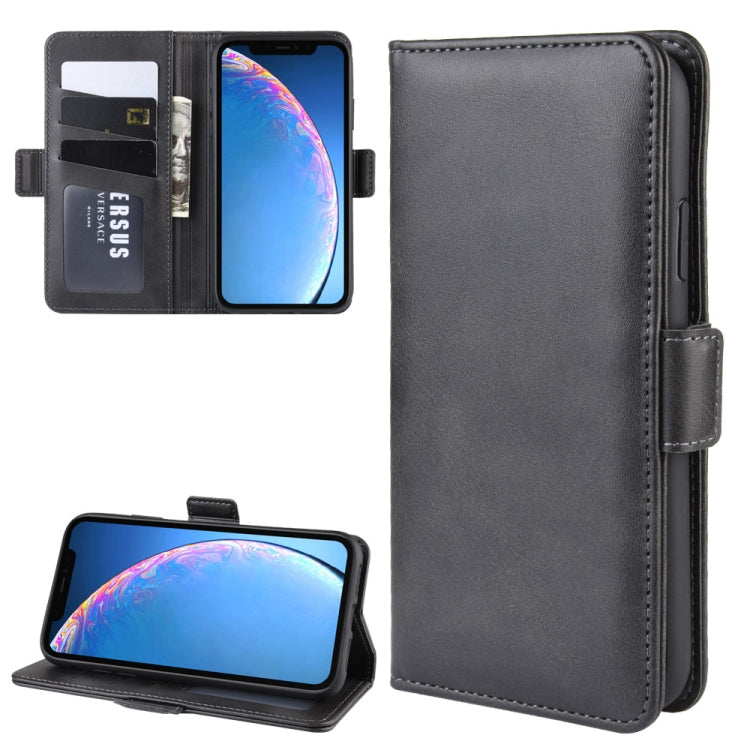 For iPhone 11 Dual-side Magnetic Buckle Horizontal Flip Leather Case , with Holder & Card Slots & Wallet & Photo Frame