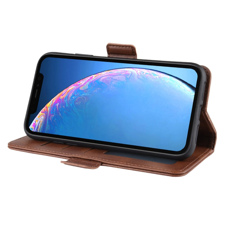 For iPhone 11 Dual-side Magnetic Buckle Horizontal Flip Leather Case , with Holder & Card Slots & Wallet & Photo Frame