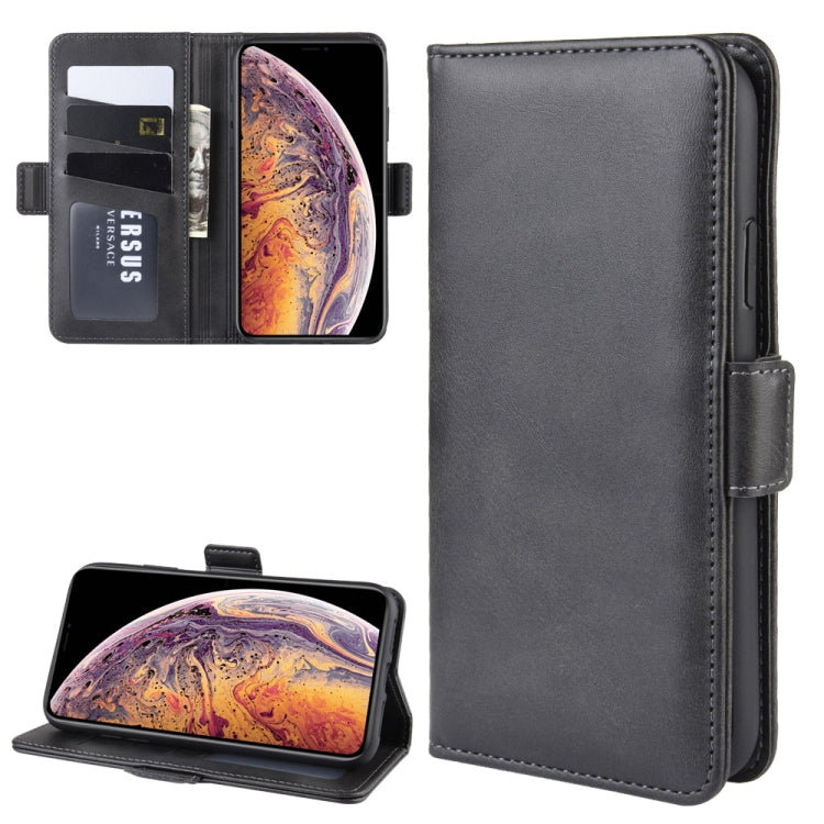 For iPhone 11 Pro Max Dual-side Magnetic Buckle Horizontal Flip Leather Case, with Holder & Card Slots & Wallet & Photo Frame