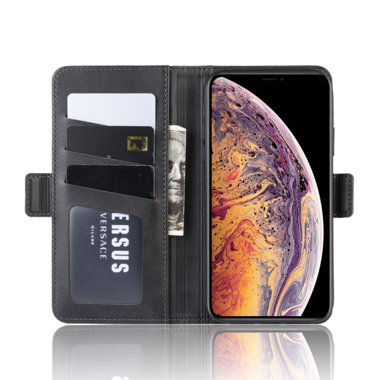 For iPhone 11 Pro Max Dual-side Magnetic Buckle Horizontal Flip Leather Case, with Holder & Card Slots & Wallet & Photo Frame