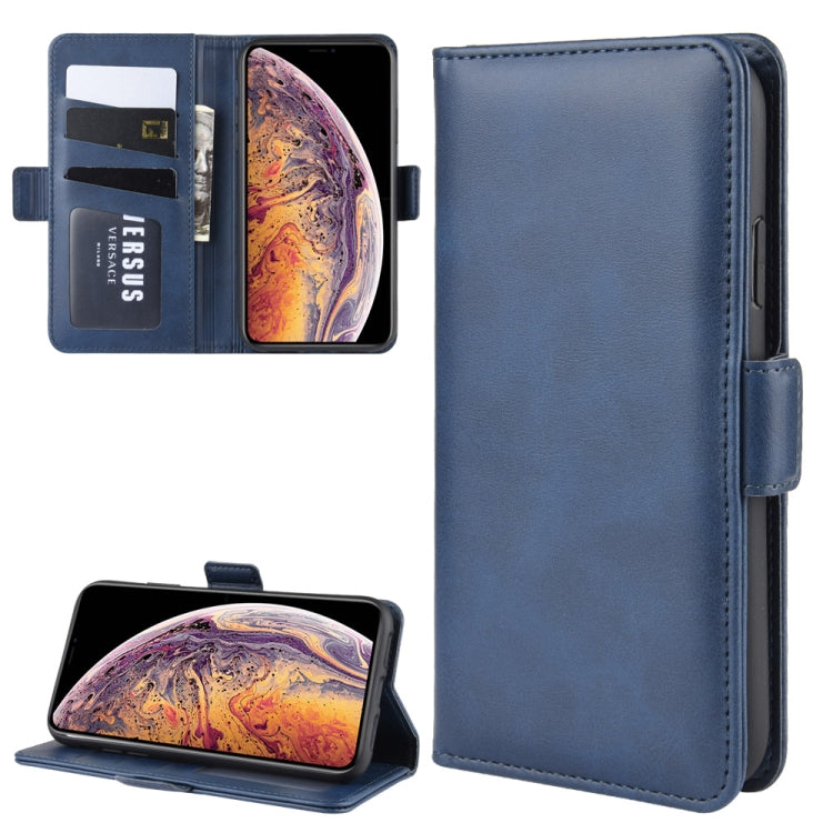 For iPhone 11 Pro Max Dual-side Magnetic Buckle Horizontal Flip Leather Case, with Holder & Card Slots & Wallet & Photo Frame