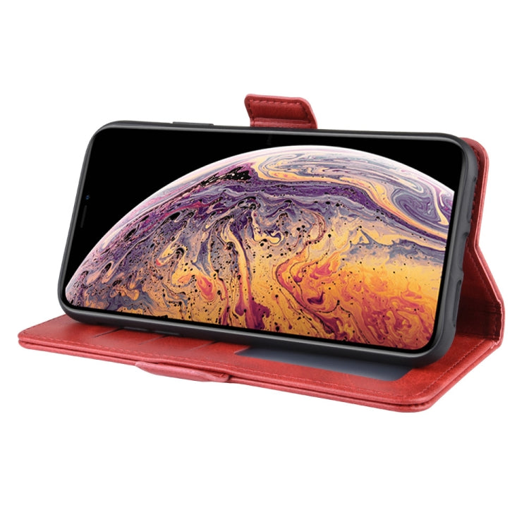 For iPhone 11 Pro Max Dual-side Magnetic Buckle Horizontal Flip Leather Case, with Holder & Card Slots & Wallet & Photo Frame
