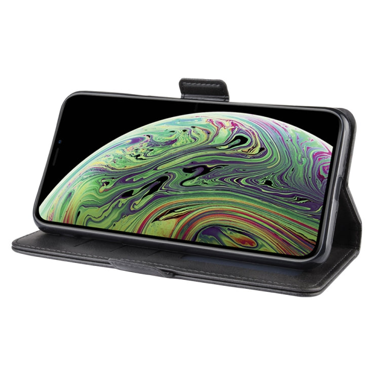 For iPhone X / XS Dual-side Magnetic Buckle Horizontal Flip Leather Case with Holder & Card Slots & Wallet & Photo Frame